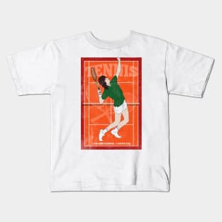 Panatta Tennis Hero Player Vintage Kids T-Shirt